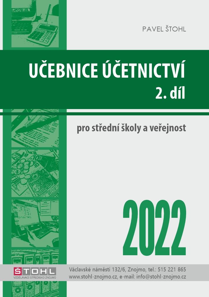 Obrázok Učebnice Účetnictví II. díl 2022