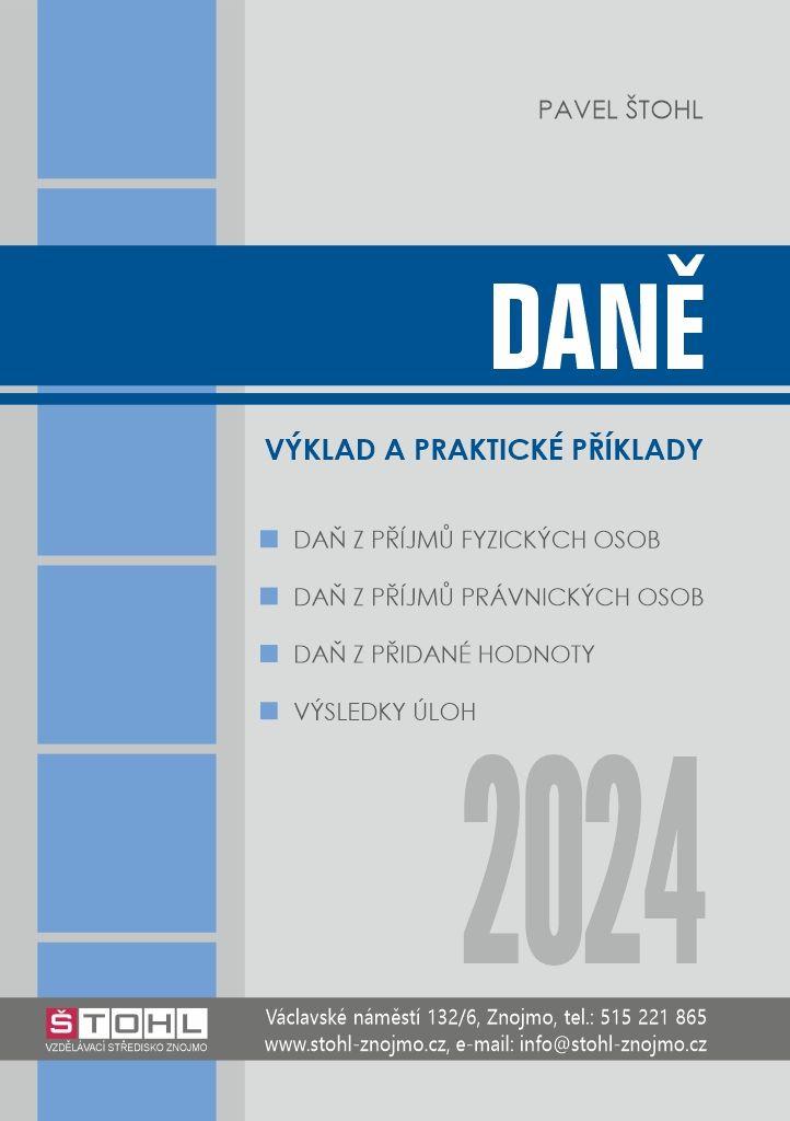 Obrázok Daně 2024 - výklad a praktické příklady