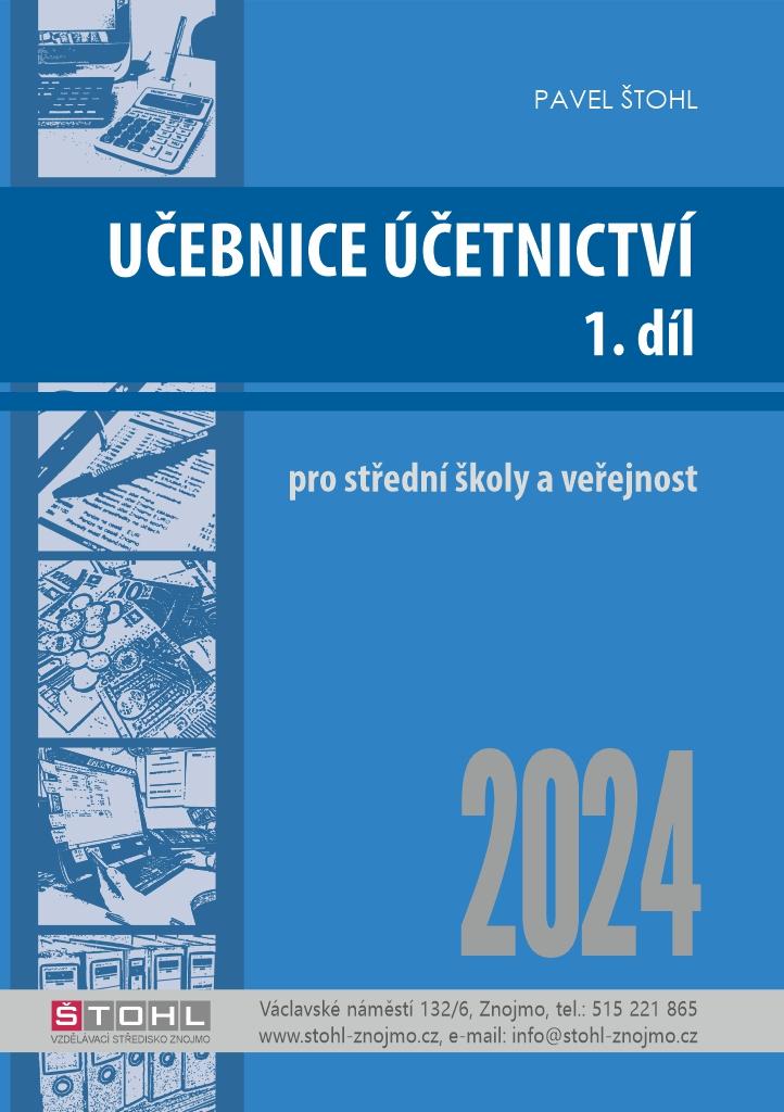 Obrázok Učebnice Účetnictví I. díl 2024