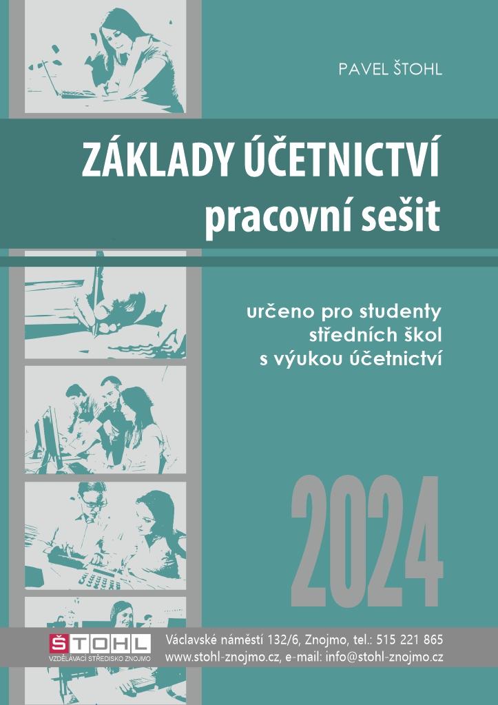 Obrázok Základy účetnictví - pracovní sešit 2024