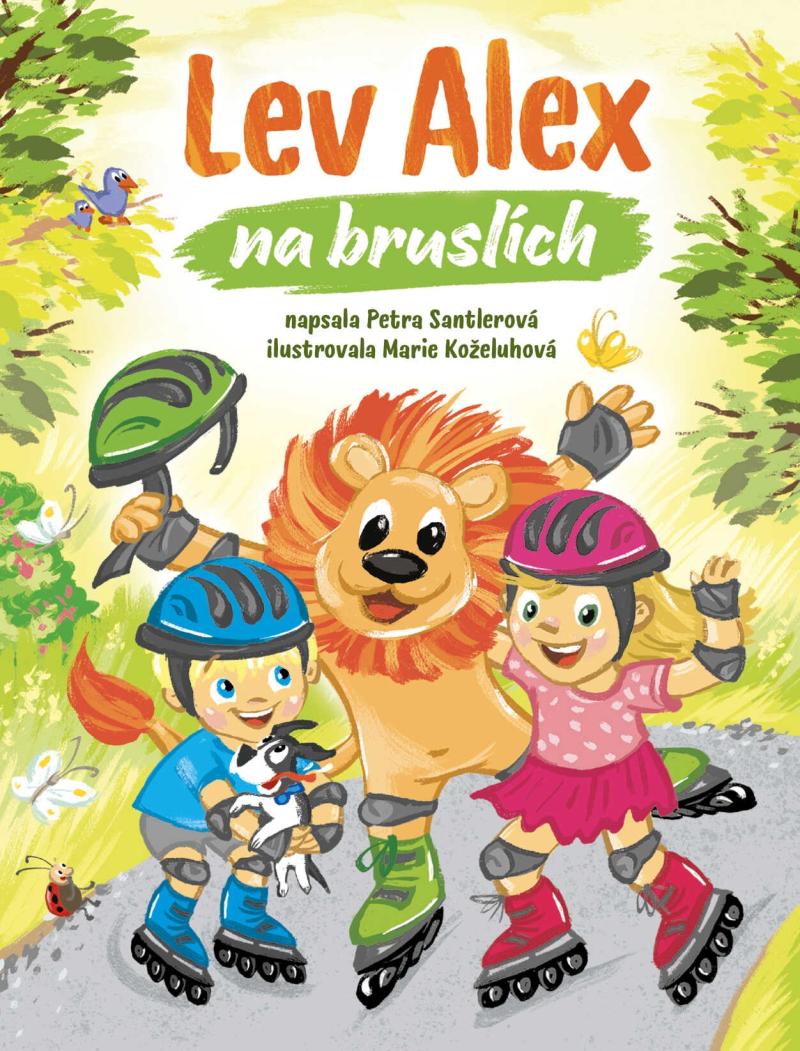 Obrázok Lev Alex na bruslích