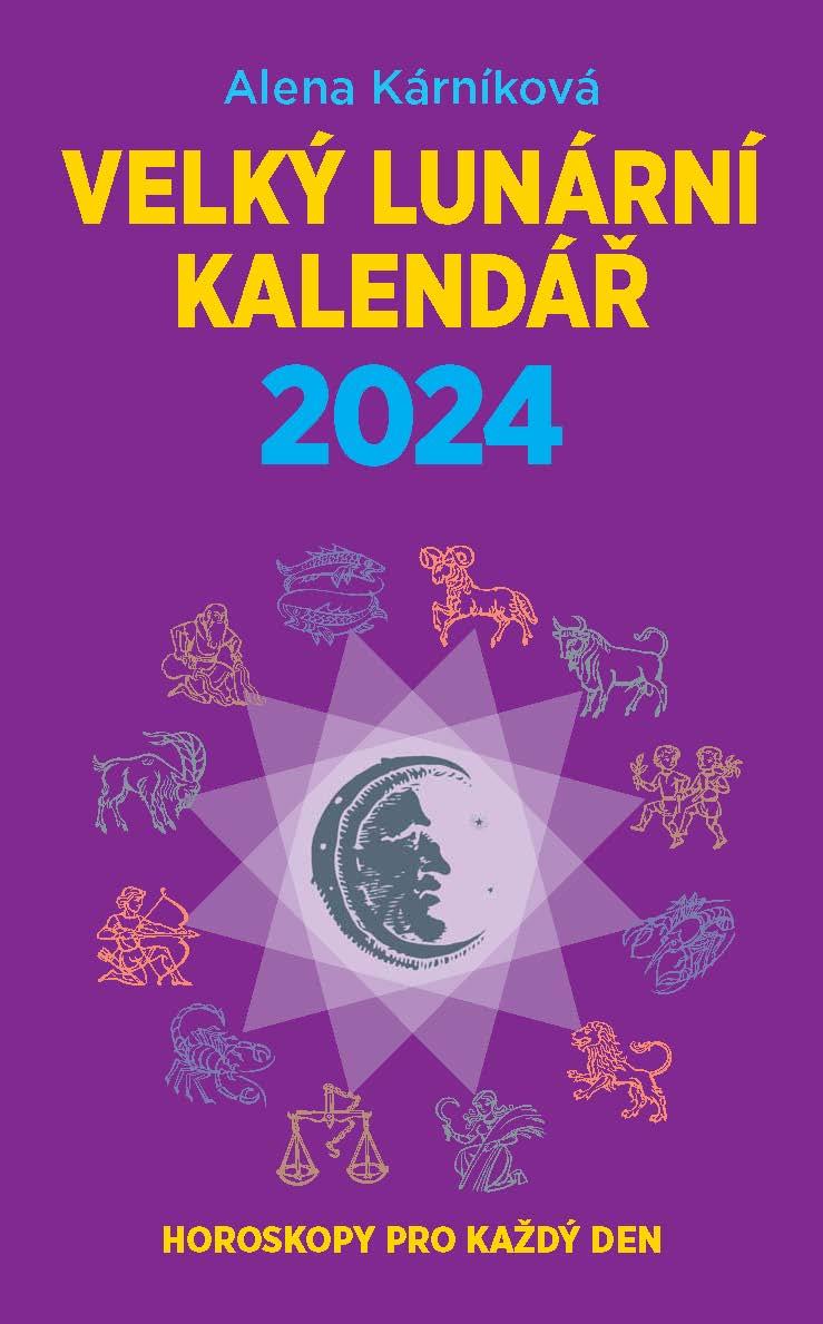 Obrázok Velký lunární kalendář 2024 aneb Horoskopy pro každý den