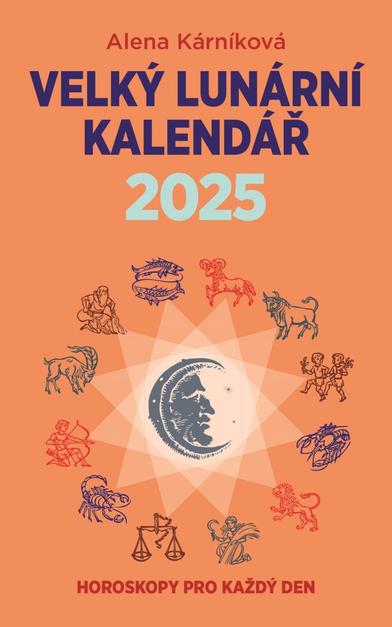 Obrázok Velký lunární kalendář 2025 aneb Horoskopy pro každý den