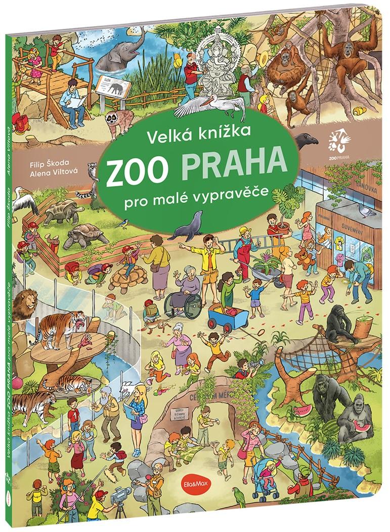 Obrázok Velká knížka ZOO PRAHA pro malé vypravěče