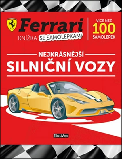 Obrázok FERRARI, silniční vozy - Kniha samolepek