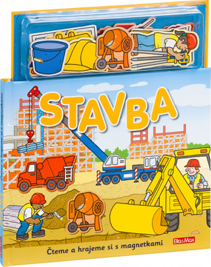 Obrázok Stavba - Knížka s magnetkami