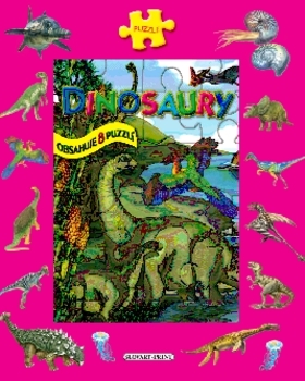 Obrázok Dinosaury - leporelo s puzzlami