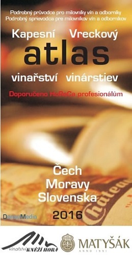 Obrázok Kapesní atlas vinařství Čech Moravy Slovenska 2016