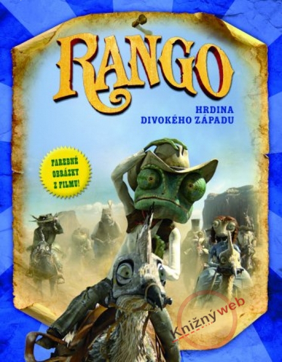 Obrázok RANGO-hrdina divokého západu - obrázková knižka