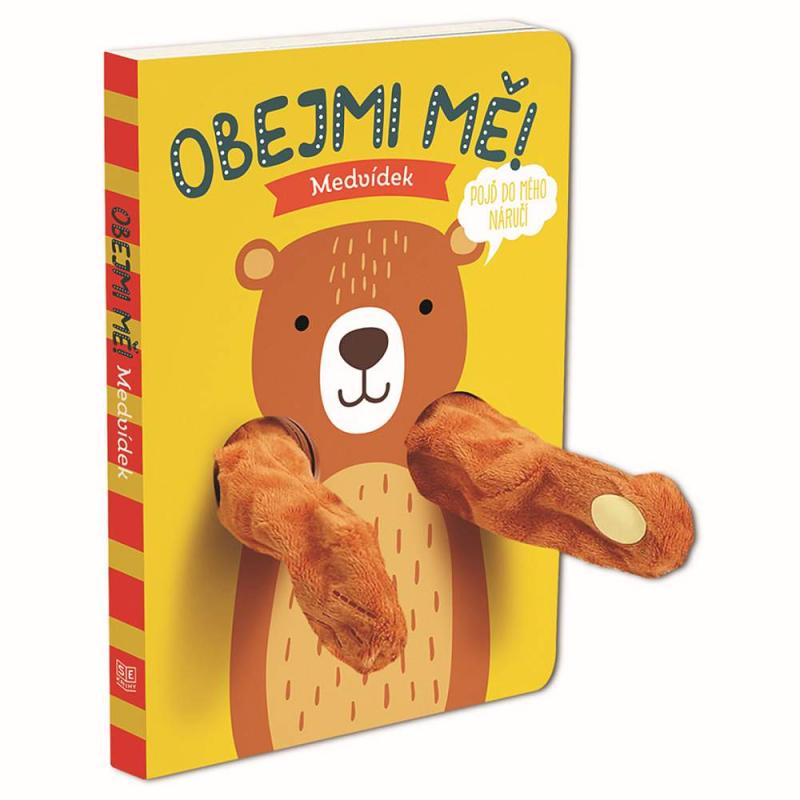 Obrázok Maňásková knížka Obejmi mě! Medvídek