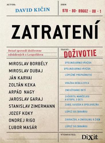 Obrázok Zatratení - Desať spovedí odsúdených na doživotie z Leopoldova