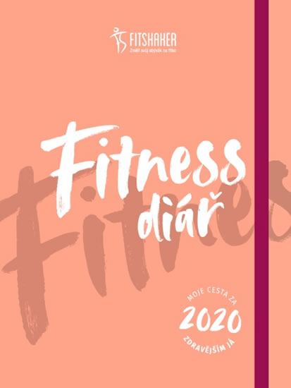 Obrázok Fitness diář 2020 - Moje cesta za zdravě