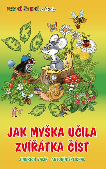 Obrázok Jak myška učila zvířátka číst - První čtení s úkoly