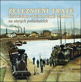 Obrázok Železniční tratě Ústecko-teplické dráhy na starých pohlednicích