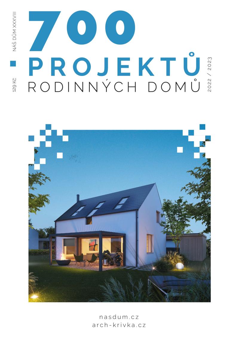 Obrázok 700 Projektů rodinných domů - Náš dům XXXVIII.