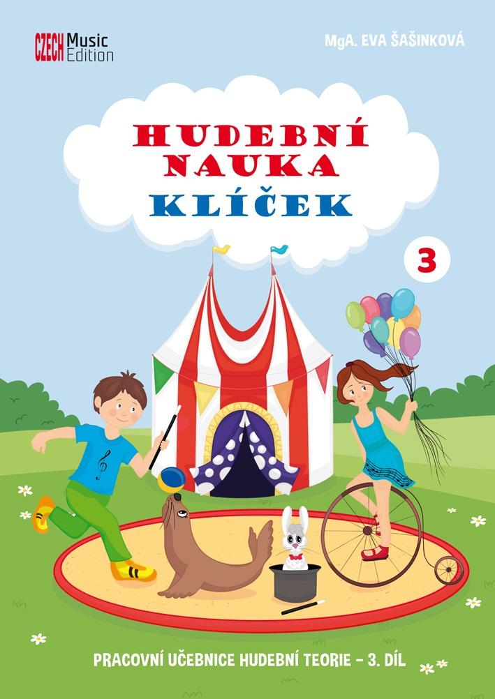 Obrázok Hudební nauka Klíček 3 - Pracovní učebnice hudební teorie 3. díl