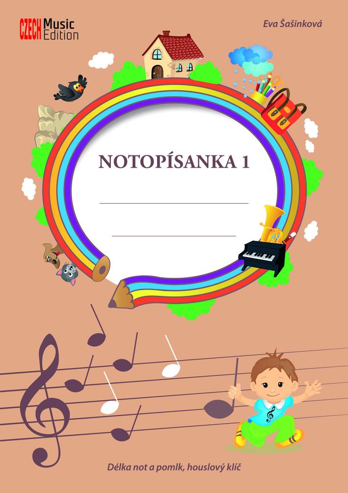 Obrázok Notopísanka 1 - Délka not a pomlk, houslový klíč