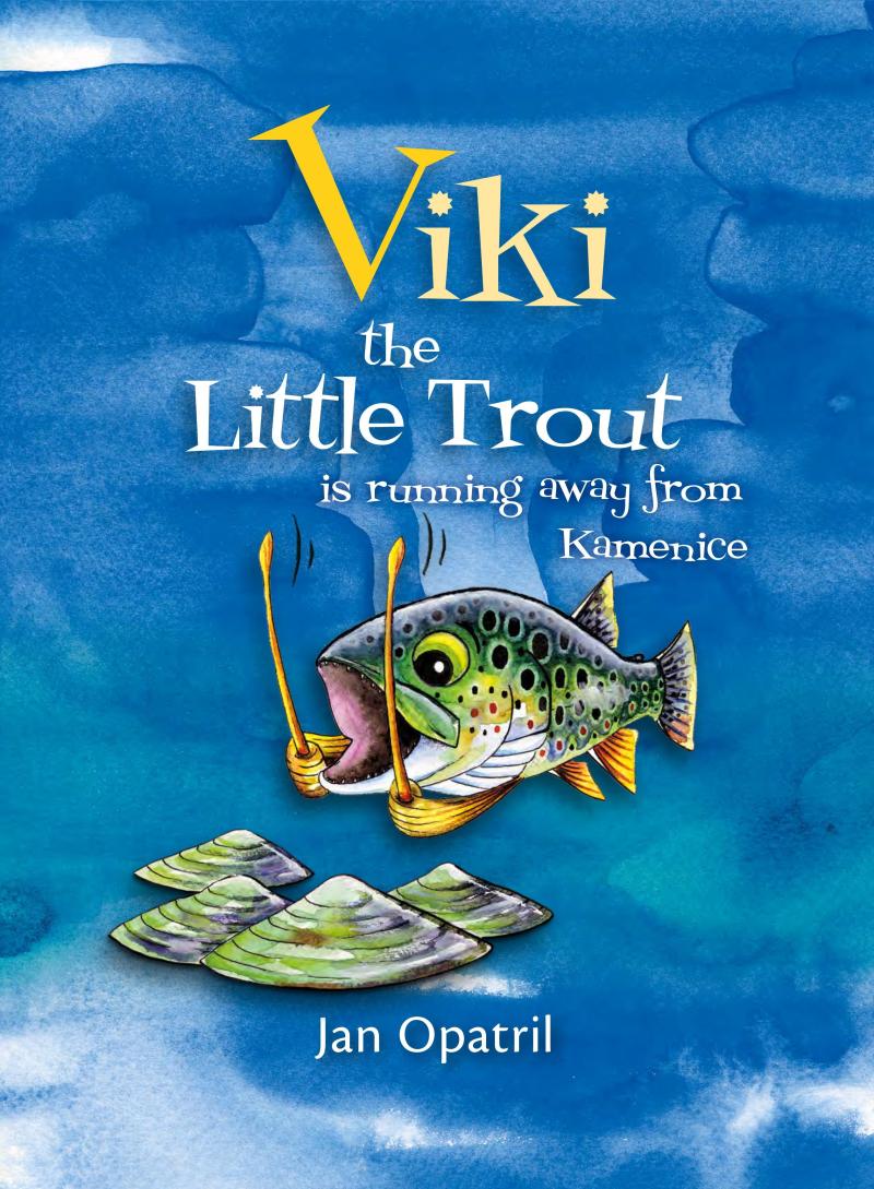 Obrázok Viki the Little Trout is running away from Kamenice