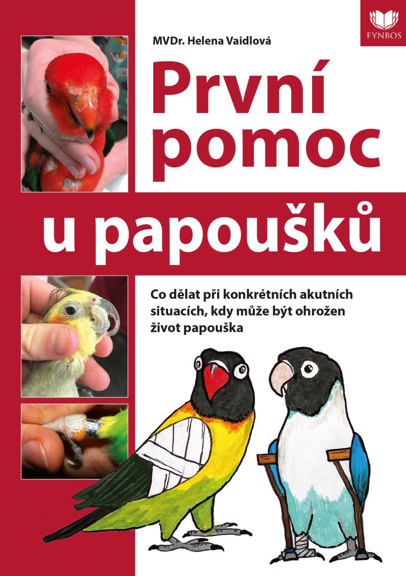 Obrázok První pomoc u papoušků - Co dělat při konkrétních akutních situacích, kdy může být ohrožen život papouška