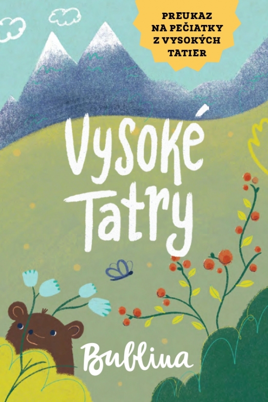 Obrázok Vysoké Tatry - preukaz na pečiatky (zelená obálka)