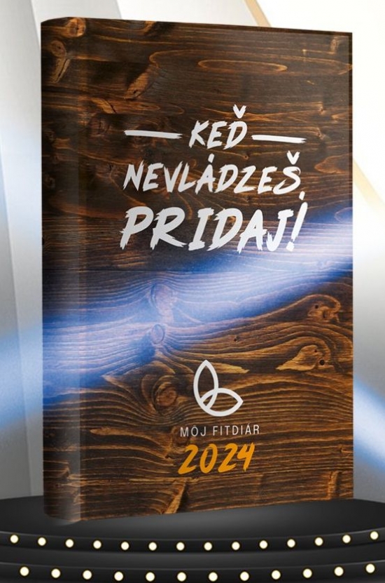 Obrázok Môj FITdiár 2024 - Keď nevládzeš, pridaj!