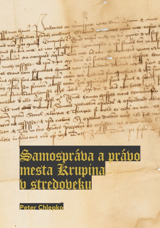 Obrázok Samospráva a právo mesta Krupina v stredoveku