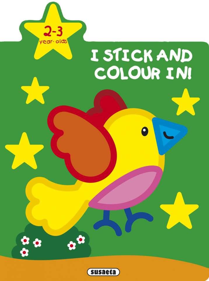 Obrázok I stick and colour in!  - Bird  2-3 year