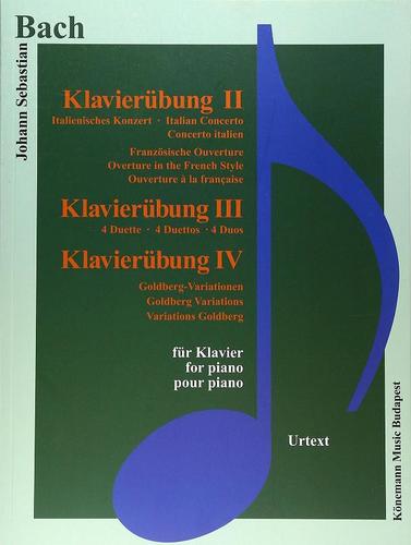 Obrázok Bach JS  Klavierubung II-IV