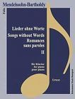 Obrázok Mendelssohn Bartholdy  Lieder ohne Worte II