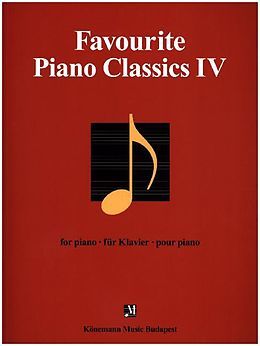 Obrázok Favourites for Piano  Favourite Piano Classics IV